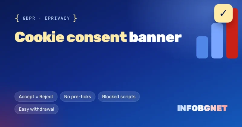 Cookie consent banner – EU requirements 2026