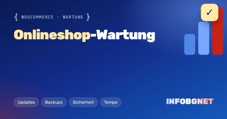 Wartung eines WordPress-Onlineshops (WooCommerce): was sie umfasst und was sie kostet